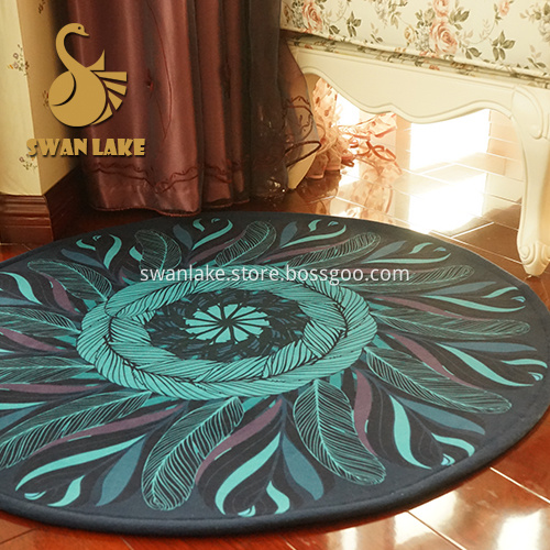 Commercial Colors Carpet On Floor With Designer